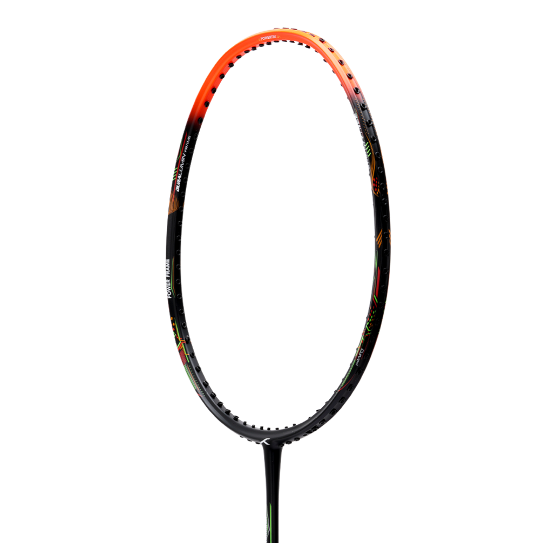 Powertek 1000 Pro - Black/Orange Red - Badminton Racket